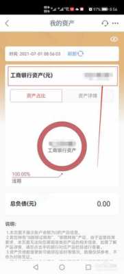 怎么看我工行的总资产（工行app看不到总资产）