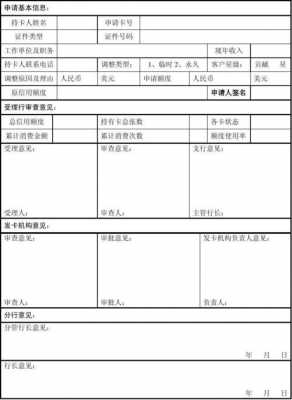 工行信用卡副卡申请（工行信用卡副卡申请表）