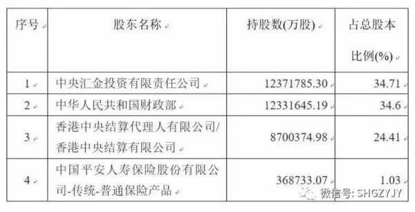 工行国有控股（工行国有控股比例）